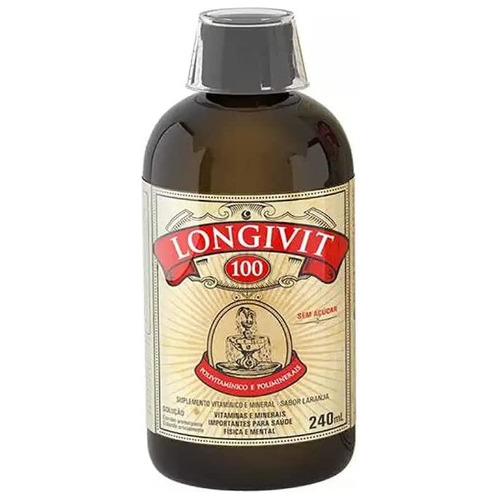 Longivit 100 Suplemento Vitamínico Y Mineral 240ml