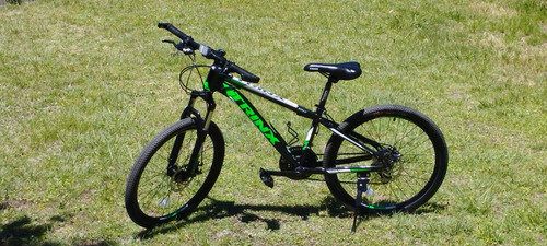 Bicicleta Trinx 24. Niño Negra Y Verde