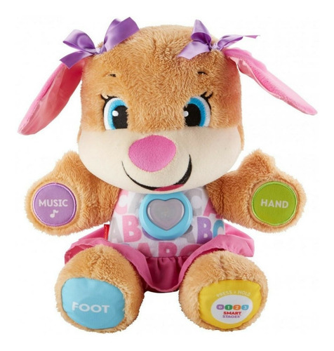Peluche Fisher Price Perrito Musical De Aprendizaje (35$)