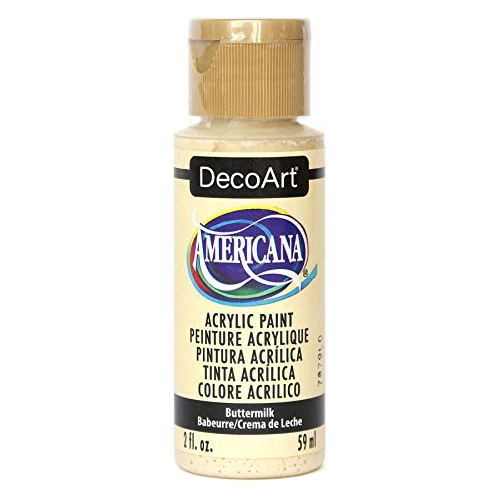 Art Paint - Decoart Americana Acrylic Paint, 2-ounce, Butter