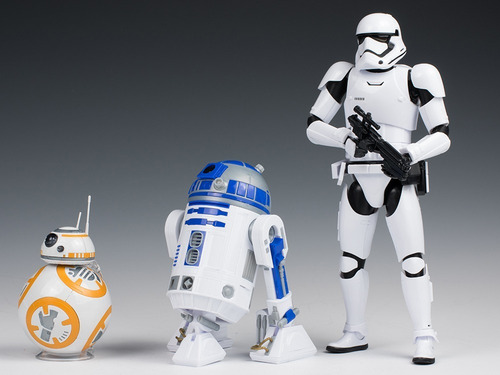 Bb-8 + R2-d2 Set Star Wars 1/12 Kit Snapfit Bandai Japon