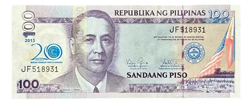 Filipinas - 100 Piso - Año 2013 - P #218 - Banco Central