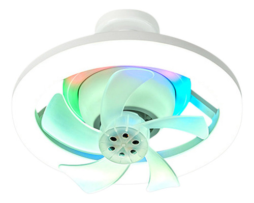 & Ventilador De Cabeça Oscilante Phantom Color E27 Com