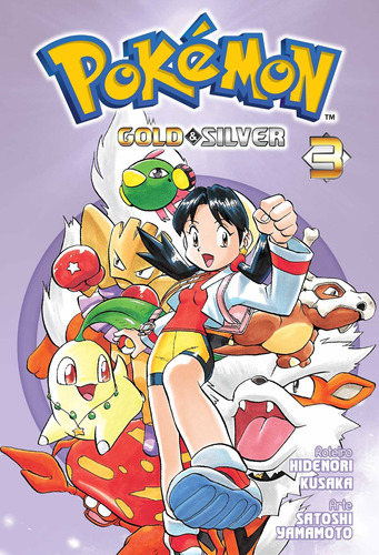 Pokémon Gold & Silver - Volume 3, de Kusaka, Hidenori. Editora Panini Brasil LTDA, capa mole em português, 2018