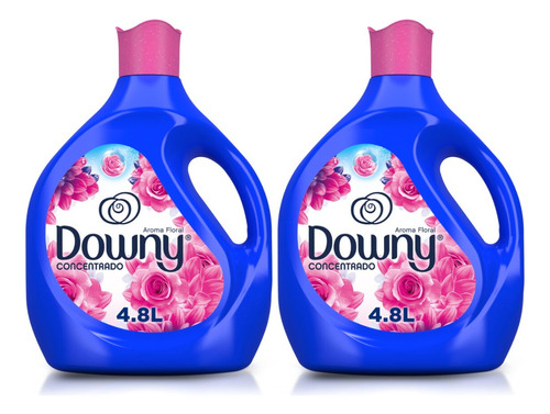 2 Pack Downy Suavizante De Ropa 4.8 Lt