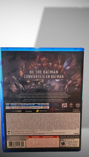 Paquete 4 Juegos Ps4 Mk11, Injustice 2, Batman Arkham Knight (Usado)