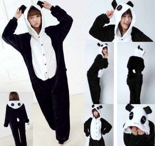Imagen 10 de 10 de Pijama Oso Panda Kigurumi Kawaii Polar Entero Adulto