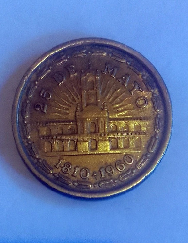 Moneda Argentina 1810-1960 1 Peso. (Usado)