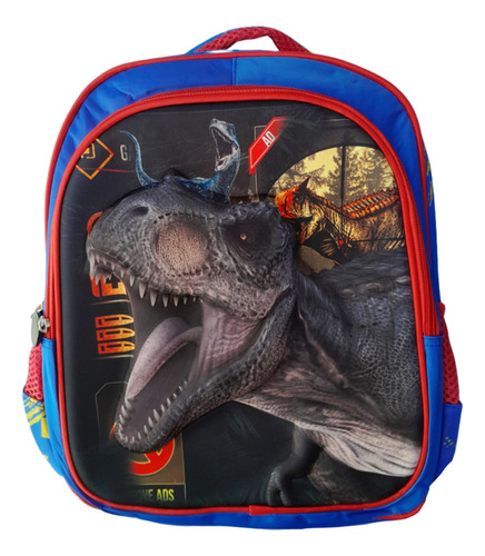 Mochila Dinosaurio 3d 16  Preescolar- Primario