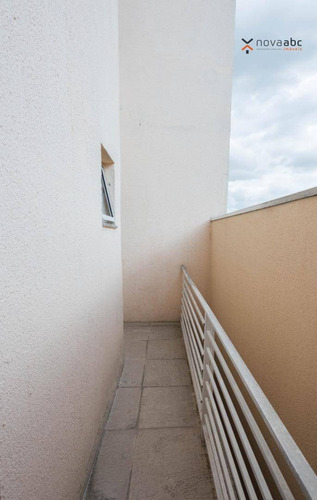 Apartamento Com 2 Dormitórios À Venda, 50 M² Por R$ 255.000 - Vila Camilópolis - Santo André/sp - Ap0957