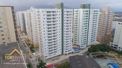 Imagem 1 de 16 de Apartamento Com 3 Dormitórios À Venda, 87 M² Por R$ 415.000,00 - Ocian - Praia Grande/sp - Ap4067