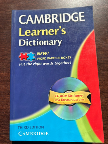Cambridge Advanced Learner's Dictionary 3th Edition