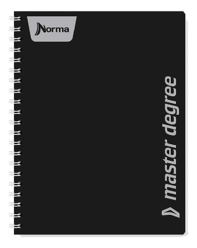 Libreta Espiral Do 100h Cuadro 7 Norma Master Degree 2 Pz