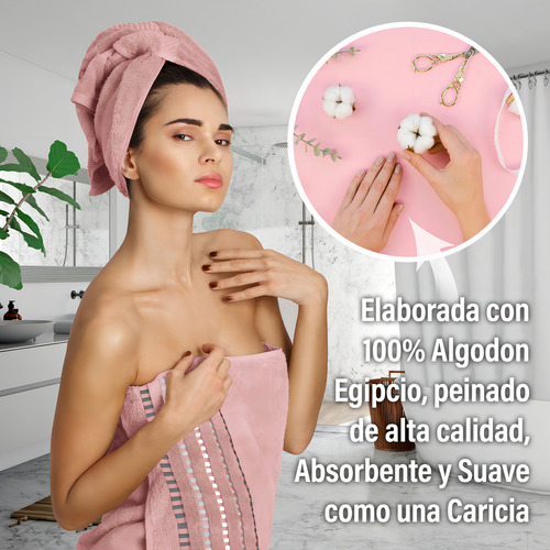 Toalla Baño Completo Alberca 100% Algodón Egipcio Suave Color Blanco Liso