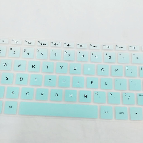 Cubierta De Teclado De Escritorio Verde Claro 15,6 Pulgadas