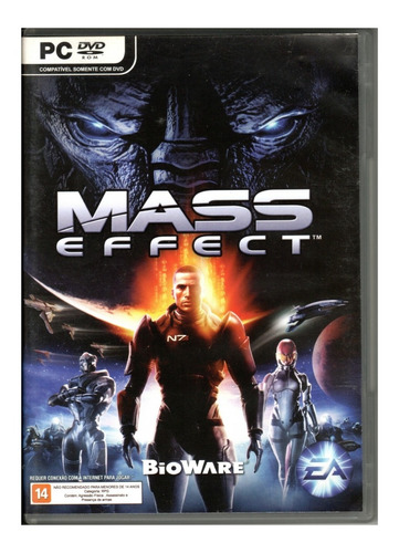 Jogo Mass Effect Para Pc Original Game Mass Effect Dvd Rom