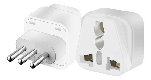 Adaptador De Enchufe De Viaje Italiano, Enchufe Cilínd...