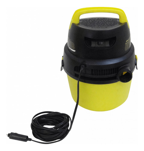 Stanley 12v Aspiradora Portatil Seco Mojado 3,8lt Cable-5mt-