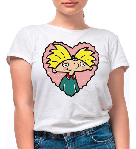 Playera Hey Arnold In Love Amor