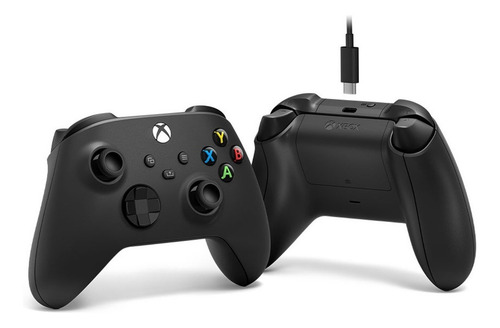 Imagen 4 de 12 de Joystick inalámbrico Microsoft Xbox Xbox Series X|S Controller + USB-C cable carbon black