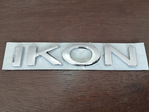 Emblema Ford Fiesta Ikon Letras 