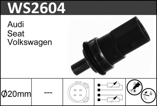 Sensor Temperatura Agua Audi A3/a4 2000/vw Bora 2.0