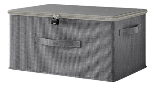 Cesta De Almacenamiento Con Tapa Con 45cmx35cmx25cm