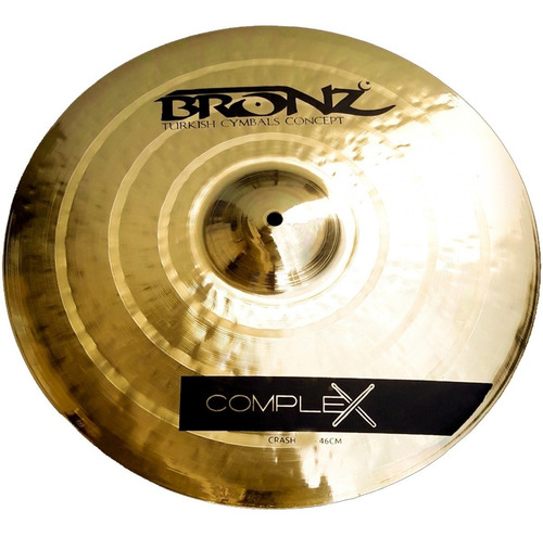 Imagem 1 de 2 de Prato Crash Ataque 16 Bronz Cr16 Complex Series Liga B20