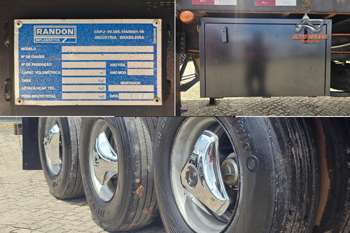 Carreta Randon Graneleiro Ls 12,35m Com Pneus E Cozinha