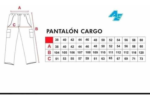 Pantalón Cargo Reforzado De Trabajo
