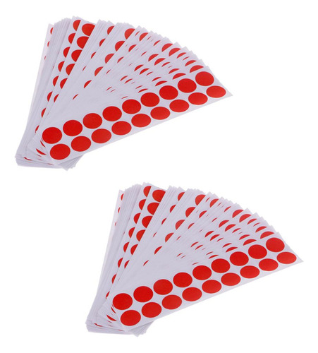 1800pcs Autoadhesivo Paster Tiro Disparando Salpicaduras