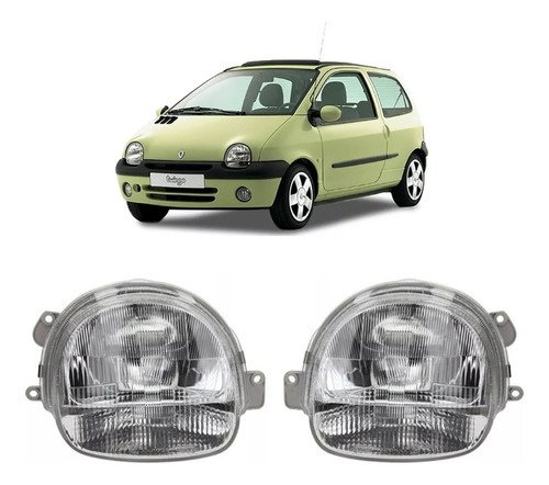 Juego Optica Renault Twingo 1999 2000 2001 2002 2003 Depo