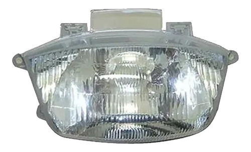 Bloco Farol Óptico Cristal Honda Biz 100 Até 2005 Plasmoto 