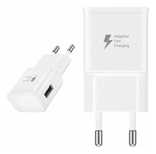 Cargador Usb Pared 2a Carga Rápida Fast Charger S6 S7 Edge ® Color Blanco