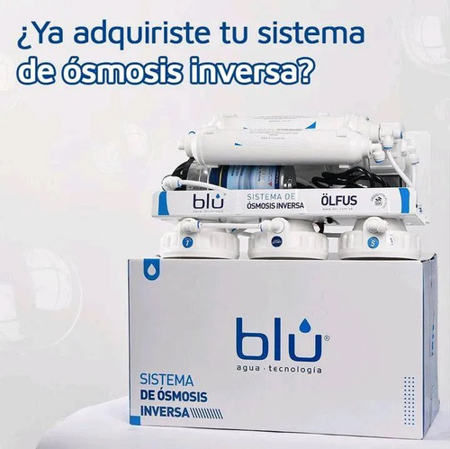 Planta De Osmosis Inversa 6 Etapas Marca Blu