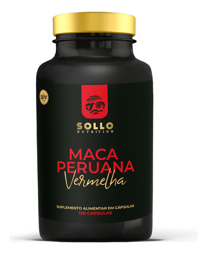 Kit 2x Maca Negra E Maca Vermelha Red 120 Cáps Pura Sabor Não Aplica