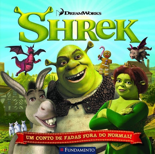 Shrek - Um Conto De Fadas Fora Do Normal (dreamworks), De Annie Auerbach. Editora Fundamento Em Português