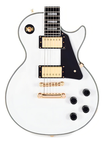 Guitarra EpiPhone Les Paul Custom Alpine White