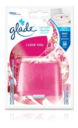 Glade Canasta Liquida I Love You Repuesto X 50 Ml