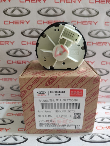 Imagen 3 de 5 de Mando Conmutador Control De Luces Orinoco Original Chery