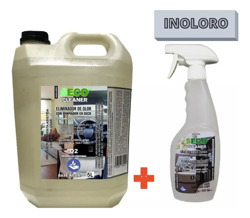 Neutraliza Olor 5 L + 500ml Grasa Nicotina Orina Vomito