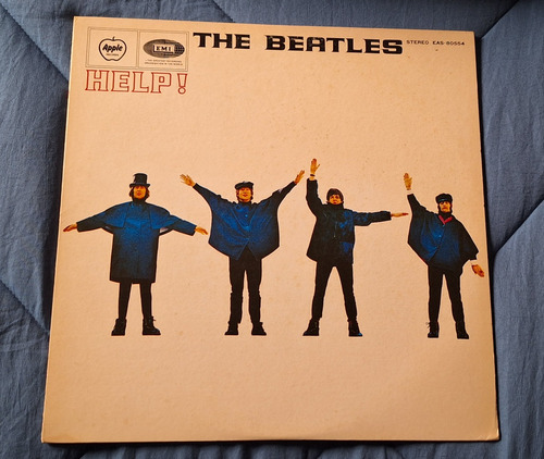 1965 Help The Beatles Álbum De Vinilo Japonés Apple 