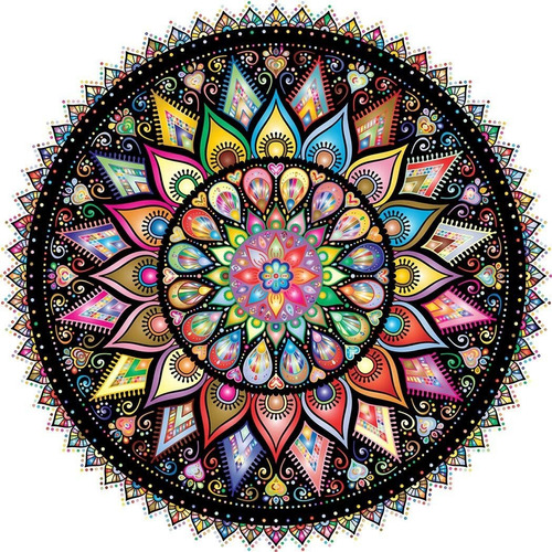 Puzzle Bgraamiens Mandala de 1000 piezas