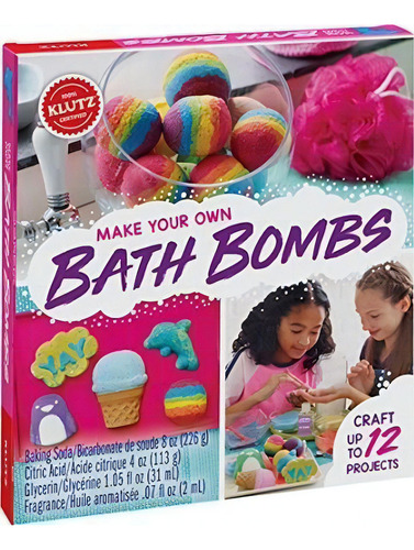 Make Your Own Bath Bombs (klutz), De Klutz. Editorial Scholastic Us En Inglés