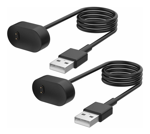 [paquete De 2] Cable De Carga Para Fitbit Inspire Hr, Para .