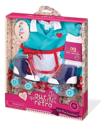 Our Generation - Conjunto Camarera Retro Con Patines