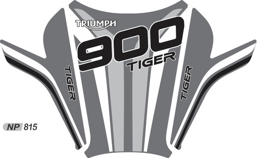 Adesivo Triumph Tiger 900 Protetor Para Tanque 2020 Np815
