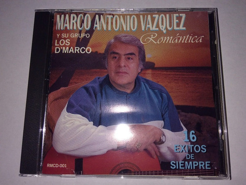 Marco Antonio Vazquez - 16 Exitos Cd Nac Ed 1994 