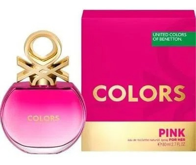 Perfume Mujer Benetton Colors Pink Edt 80ml