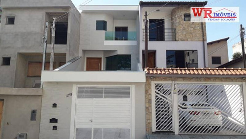Imagem 5 de 30 de Sobrado Com 3 Dormitórios À Venda, 275 M² Por R$ 1.200.000,00 - Parque Das Nações - Santo André/sp - So0227